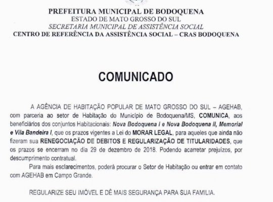 comunicado_setor_de_habitacao